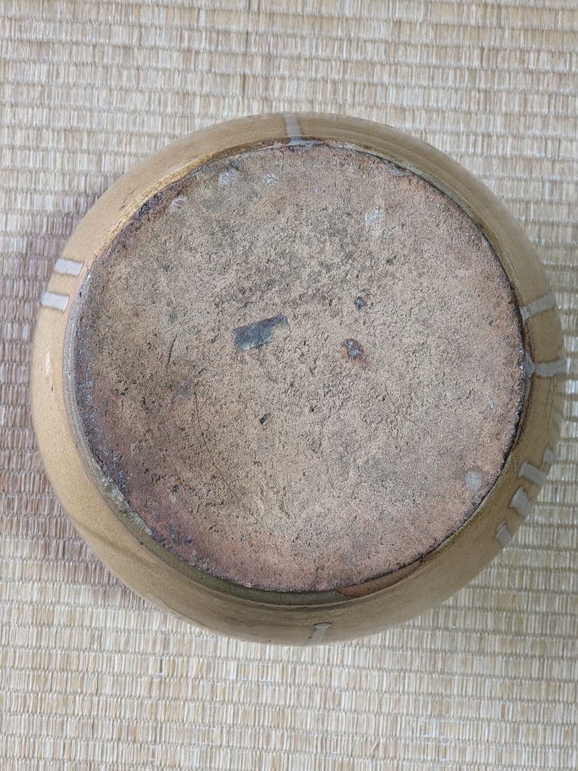 ♦唐津焼 黃唐津壺 江戸時代幕末〜 明治時代初期 水指 置物飾り 古美術骨董品