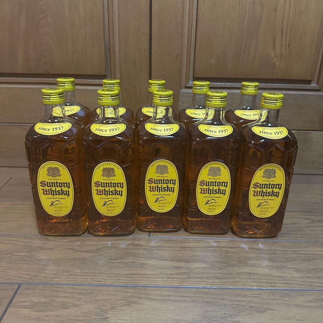サントリーウイスキー 700ml 10本セット