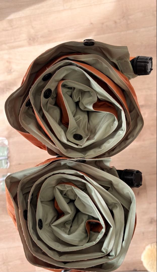 極美品‼️LOGOS ロゴス　55セルフインフレートマット　ソロ2個