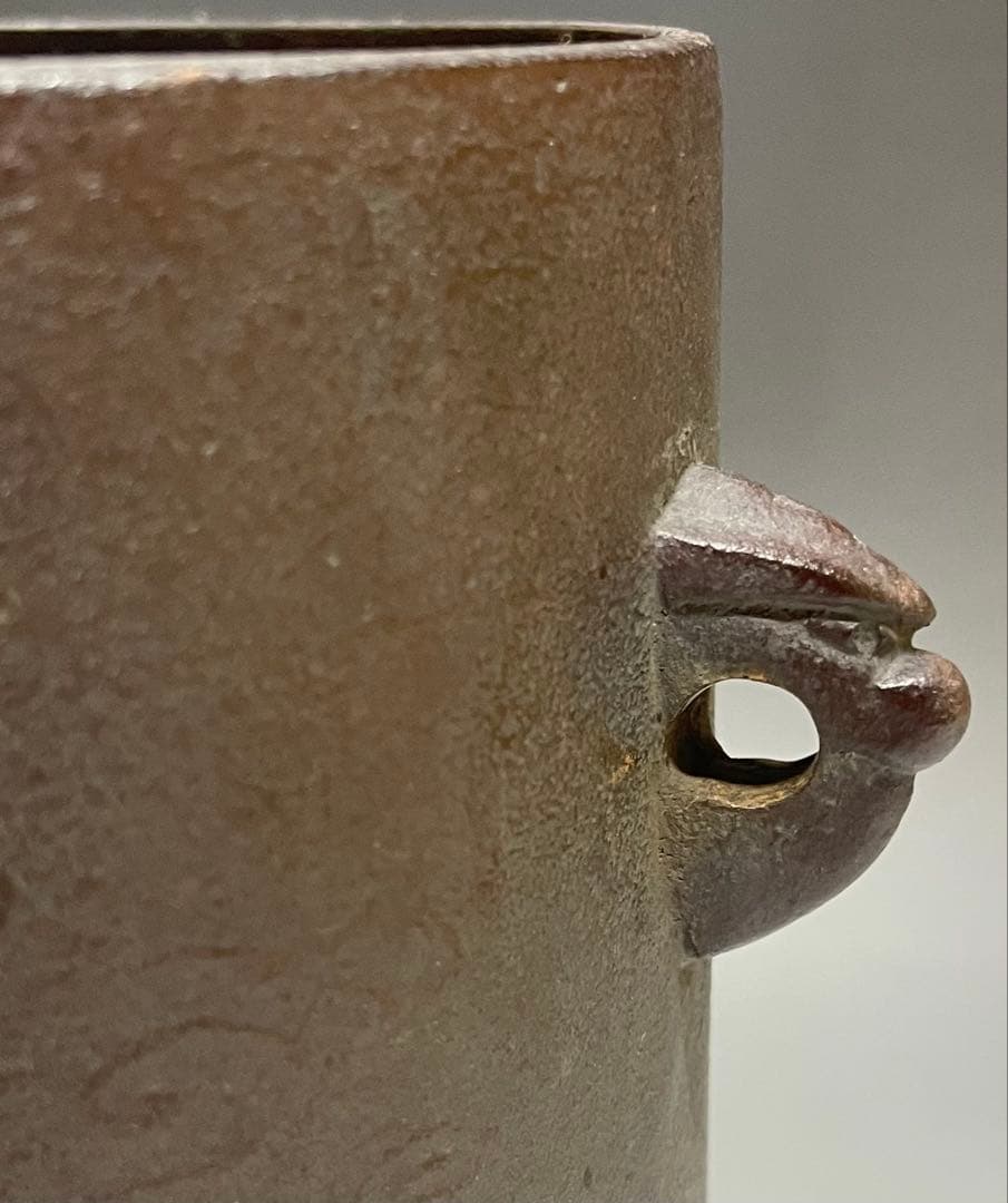 人間国宝　高橋敬典　雲龍釜　釜釻　共箱　L113