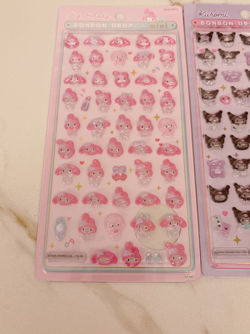 ボンボンドロップシール　正規品　サンリオミニ　サンスター　コンプリート