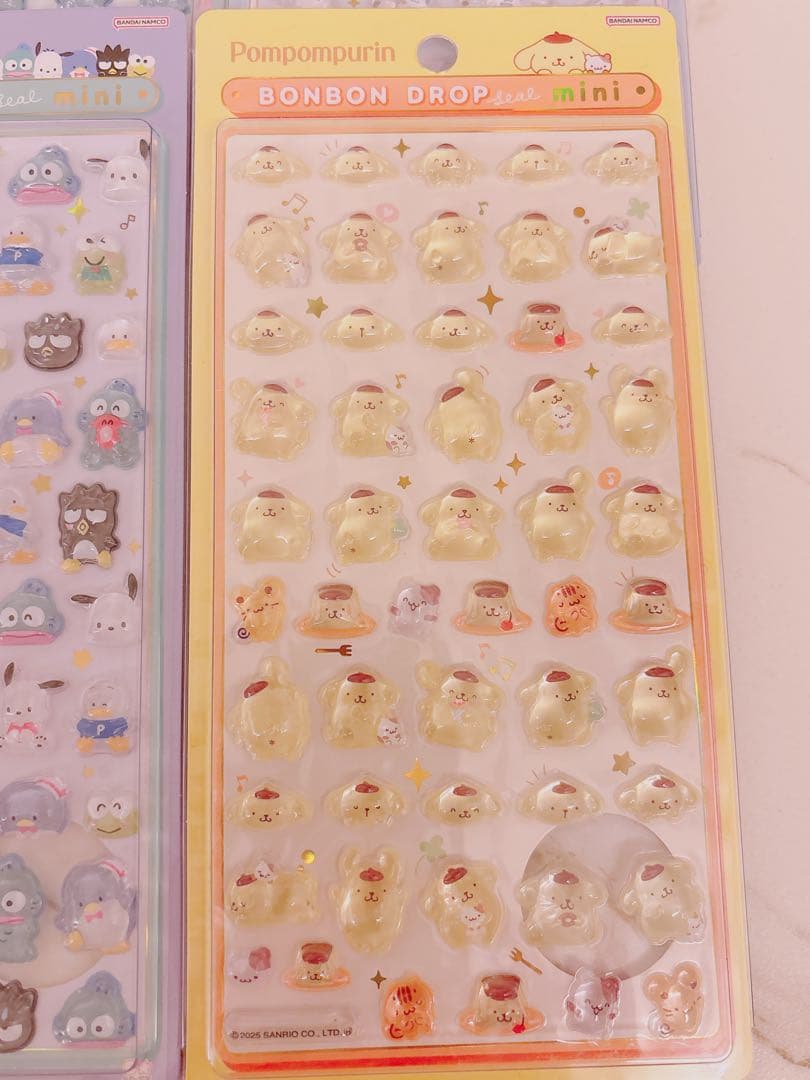 ボンボンドロップシール　正規品　サンリオミニ　サンスター　コンプリート
