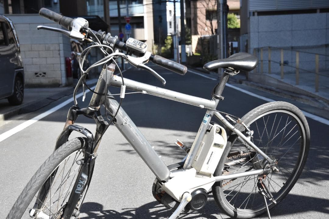 【さいたま引取】 ヤマハPAS BRACE 8段変速 26インチ 充電器あり