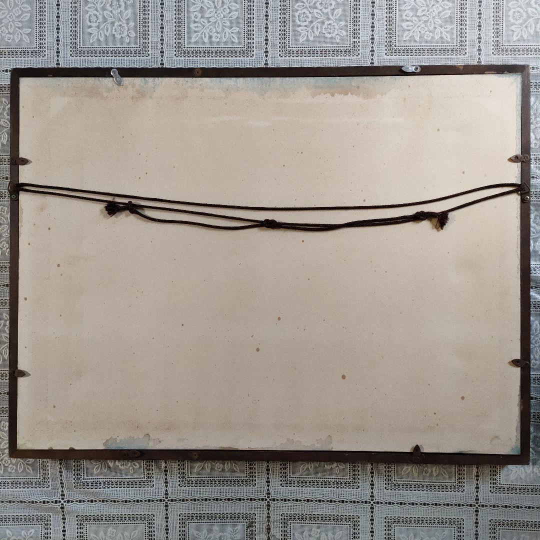 Adler Richard作エッチング『ハンブルク市庁舎とクライネ アルスター』