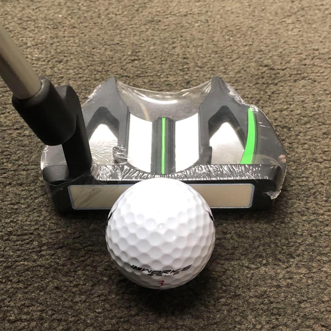 【左】☆極太グリップ＆大型ヘッドで安定感抜群のダイナミクスパター レフティ