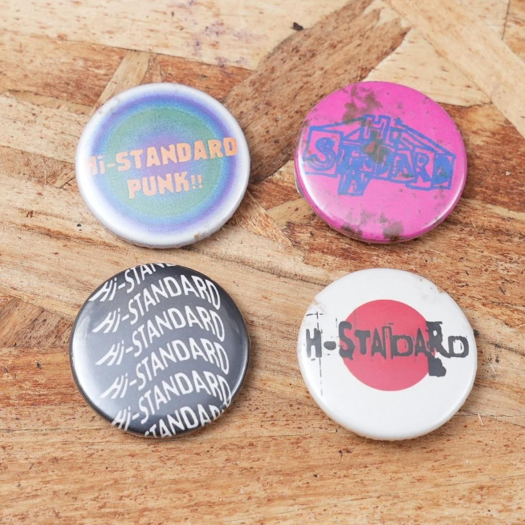 ハイスタンダード 当時物 キーホルダー 缶バッジ AIRJAMステッカー まとめ