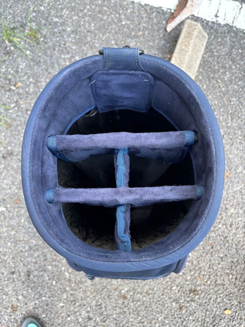 【げんぞう】BRIEFING キャディバッグ ネイビー アイアンカバー