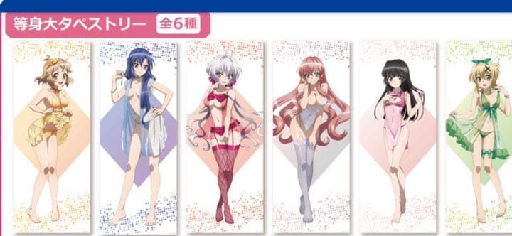 戦姫絶唱シンフォギアXV 等身大タペストリーセット　新品未開封　ナイトドレス