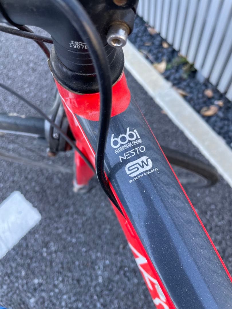 NESTO レッド ロードバイク