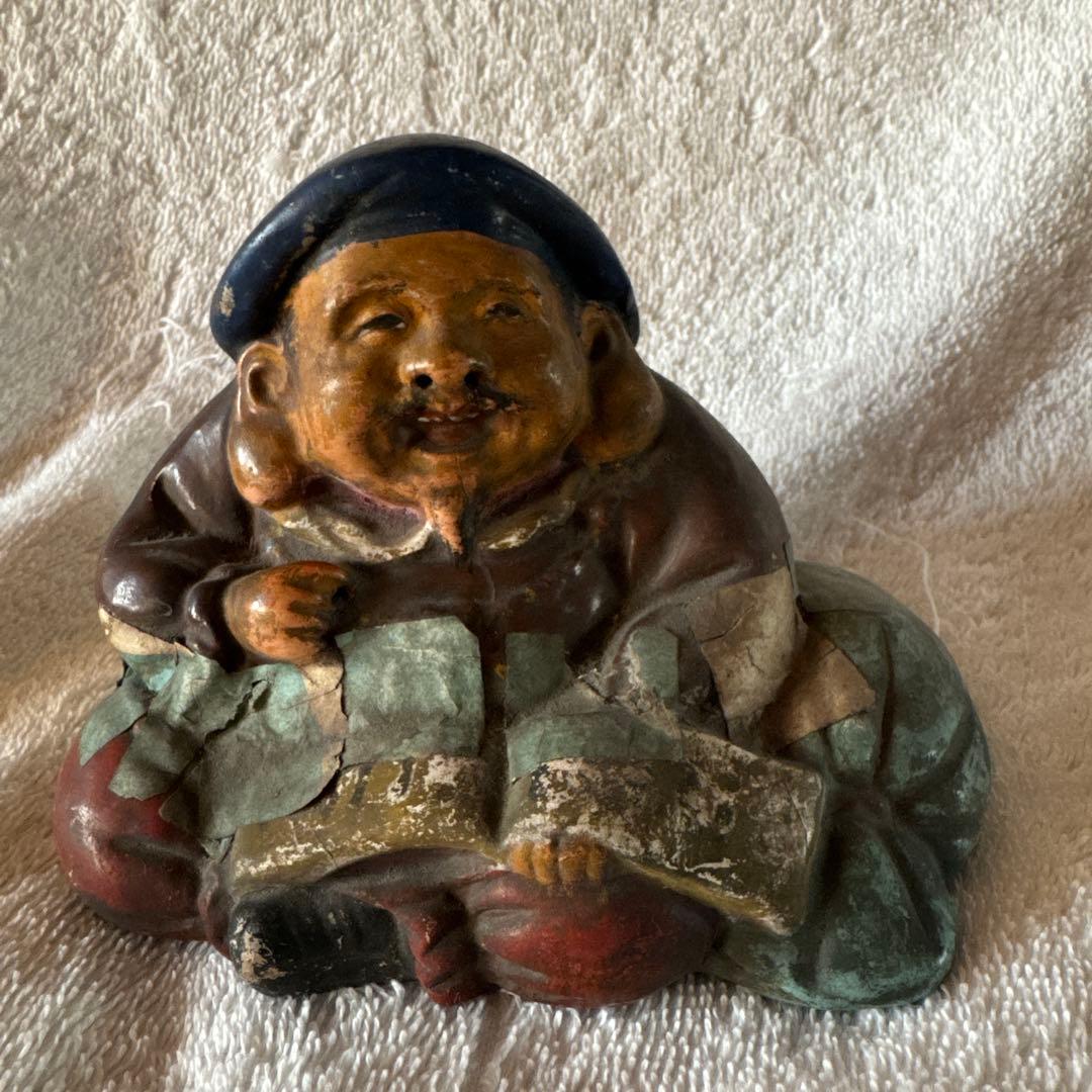 ②古い　恵比寿様　大黒様　セット