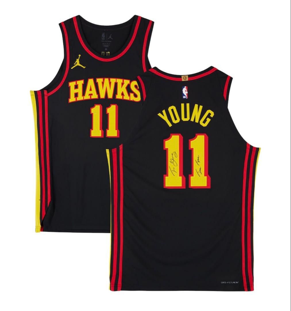NBA Atlanta Hawks Trae Young サイン入りジャージ
