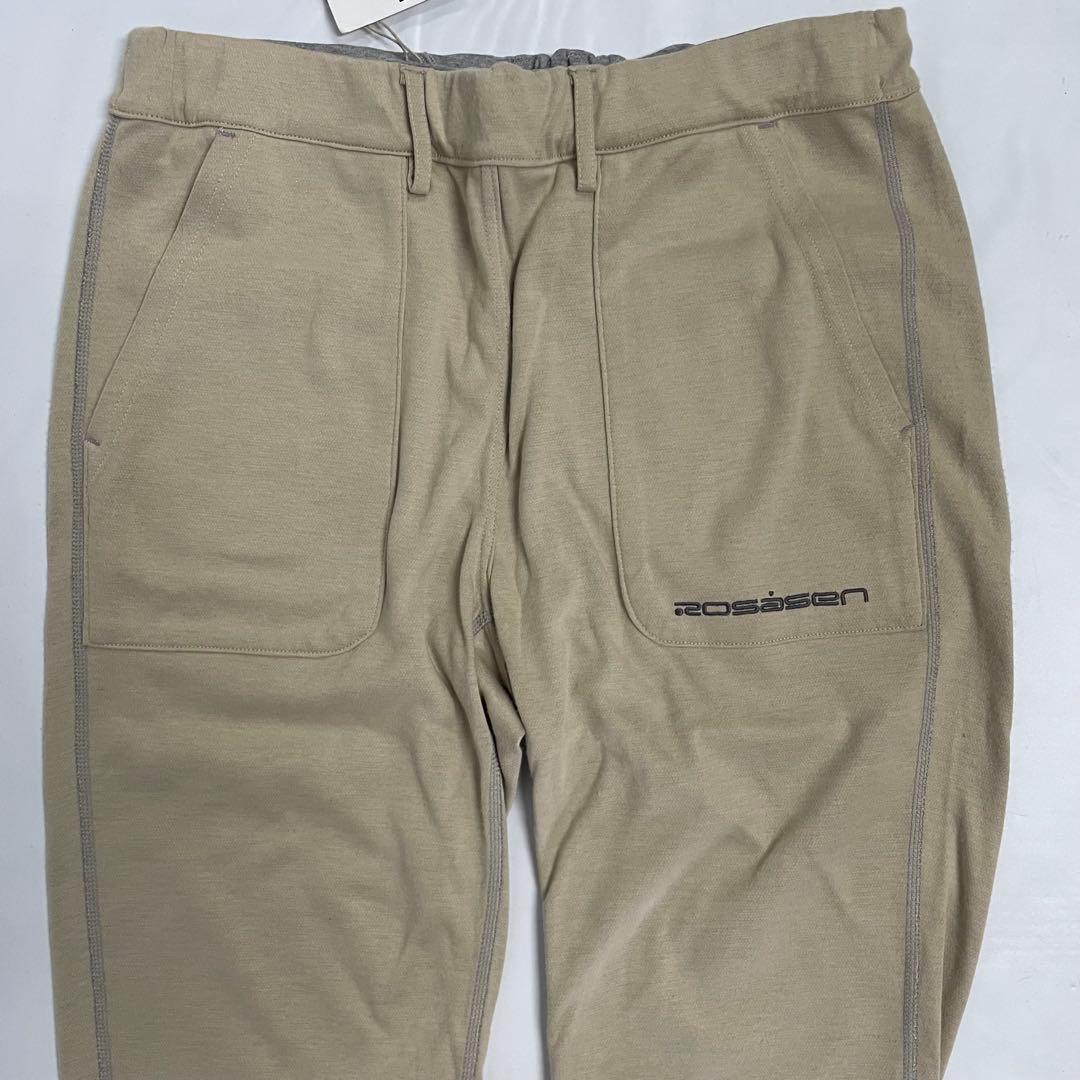 ROSASEN ゴルフウェア リバーシブルパンツ 79サイズ ベージュ グレー