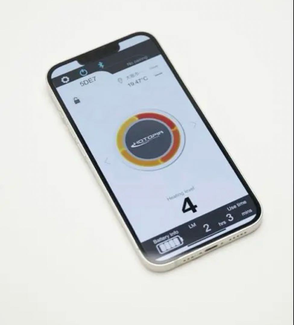 ラウドマウス HOTOPIA中綿電熱ベスト シャガデリックシルバー