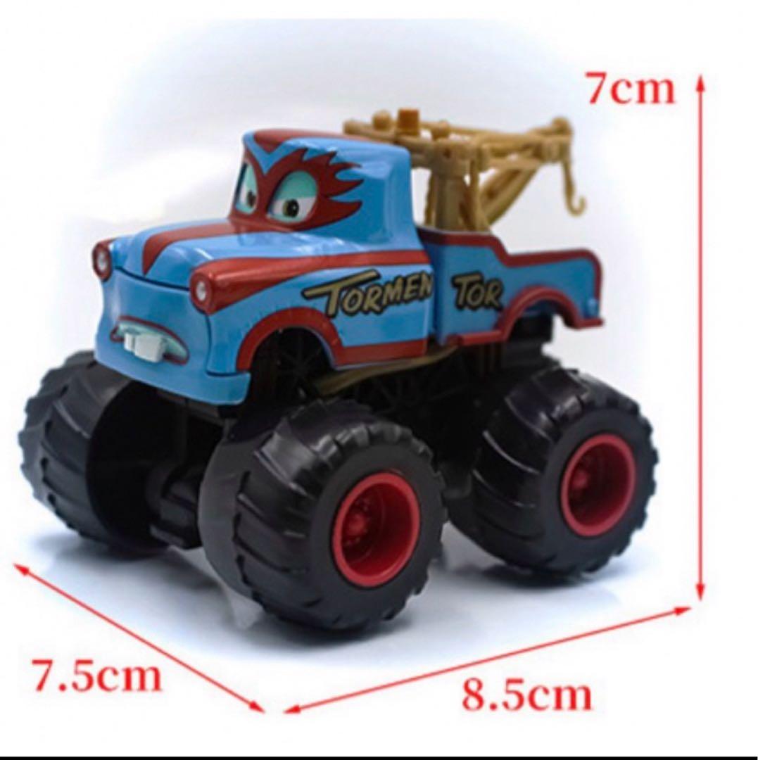 【新品】　カーズ　モンスタートラック　4点セット　カーズミニカー