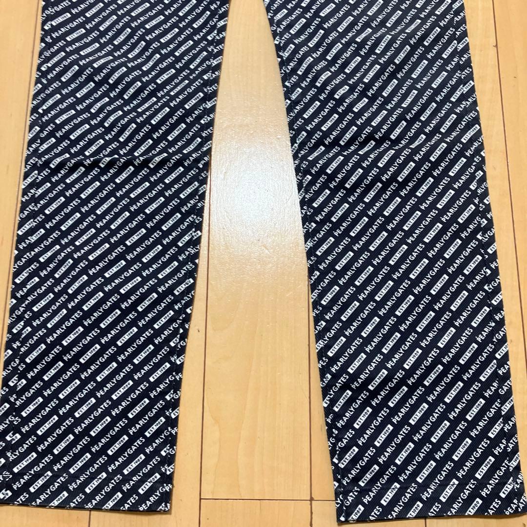 PEARLY GATES パーリーゲイツ　パンツ　総柄　ネイビー サイズ4