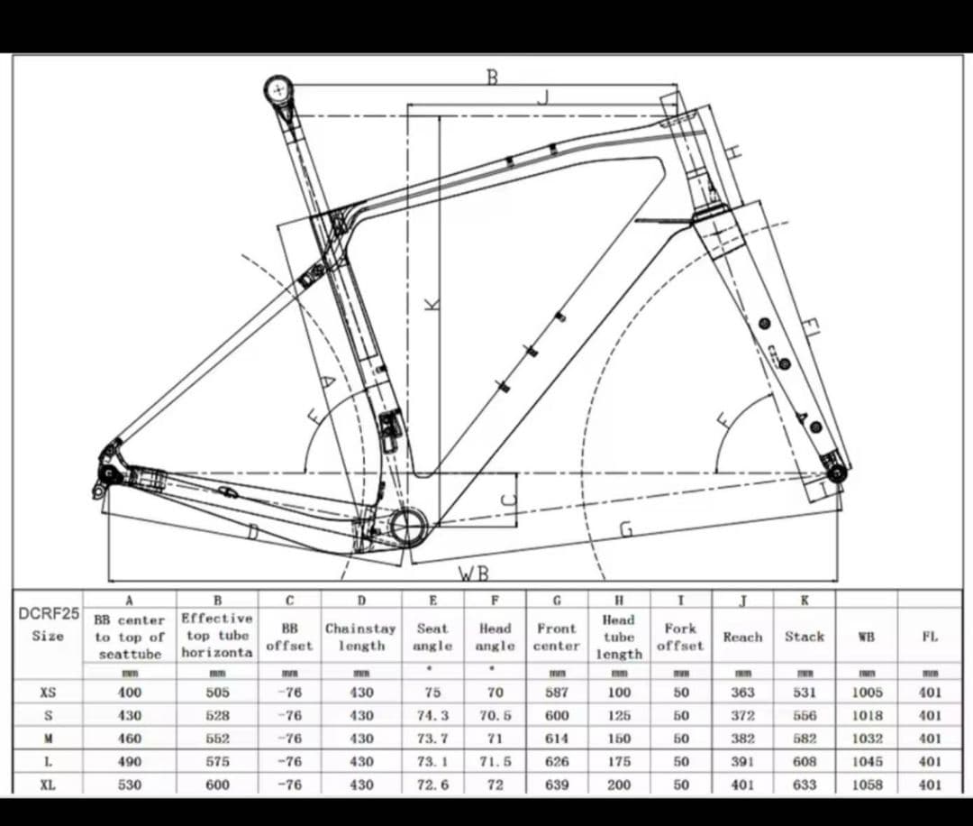 700C カーボンフレーム