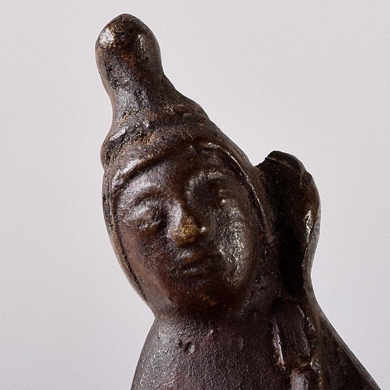 仏教美術　古銅　聖観音菩薩立像　懐中仏　仏像　C　7629