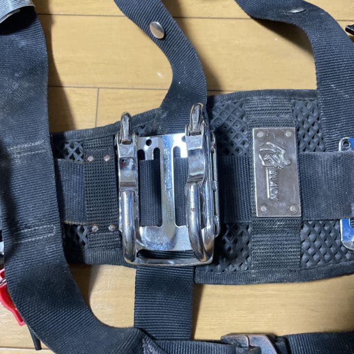 村上　田島フルハーネス、カラビナ付き