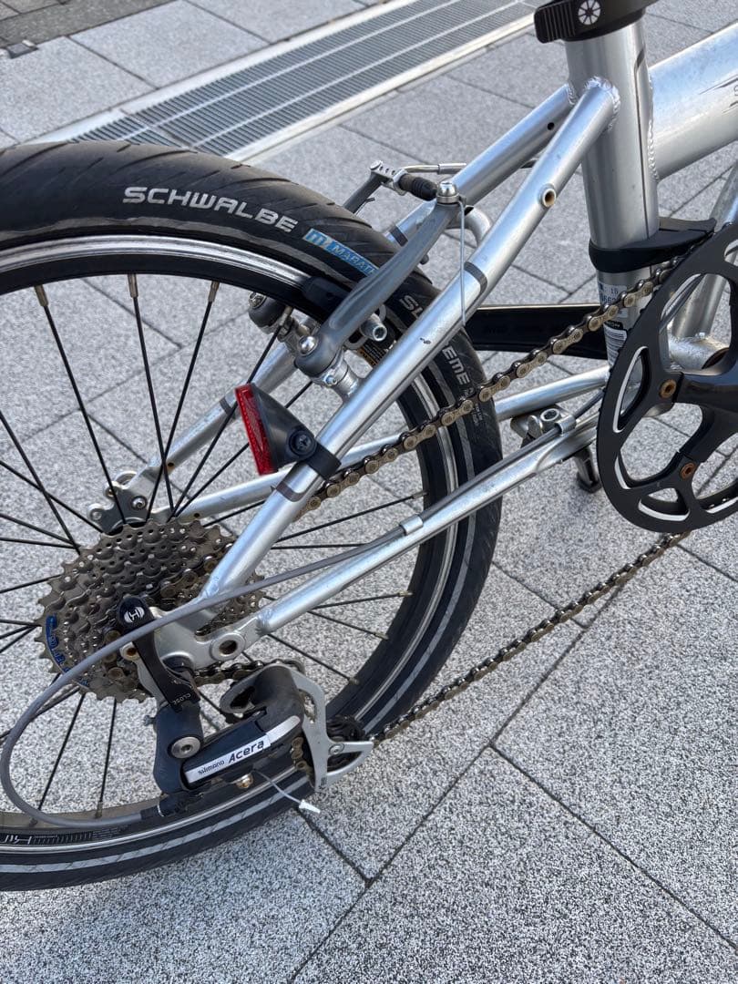 DAHON Speed P8 ダホン スピード シルバー 8段変速