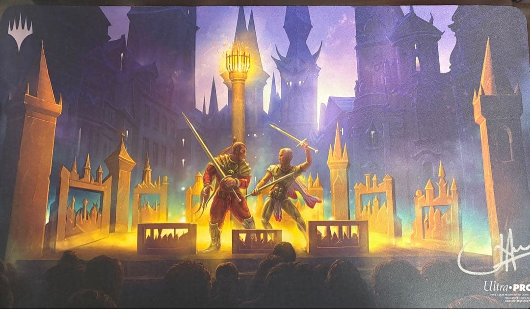 演劇の舞台/Thespian's Stage プレイマット　サイン入り