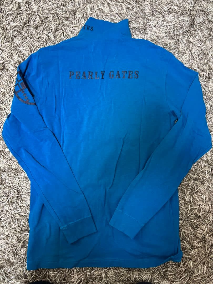 PEARLY GATES ブラック/ターコイズ 長袖スニード/インナー セット4