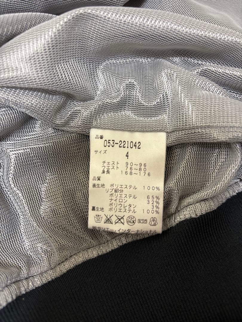 PEARLY GATES ブラック/ターコイズ 長袖スニード/インナー セット4