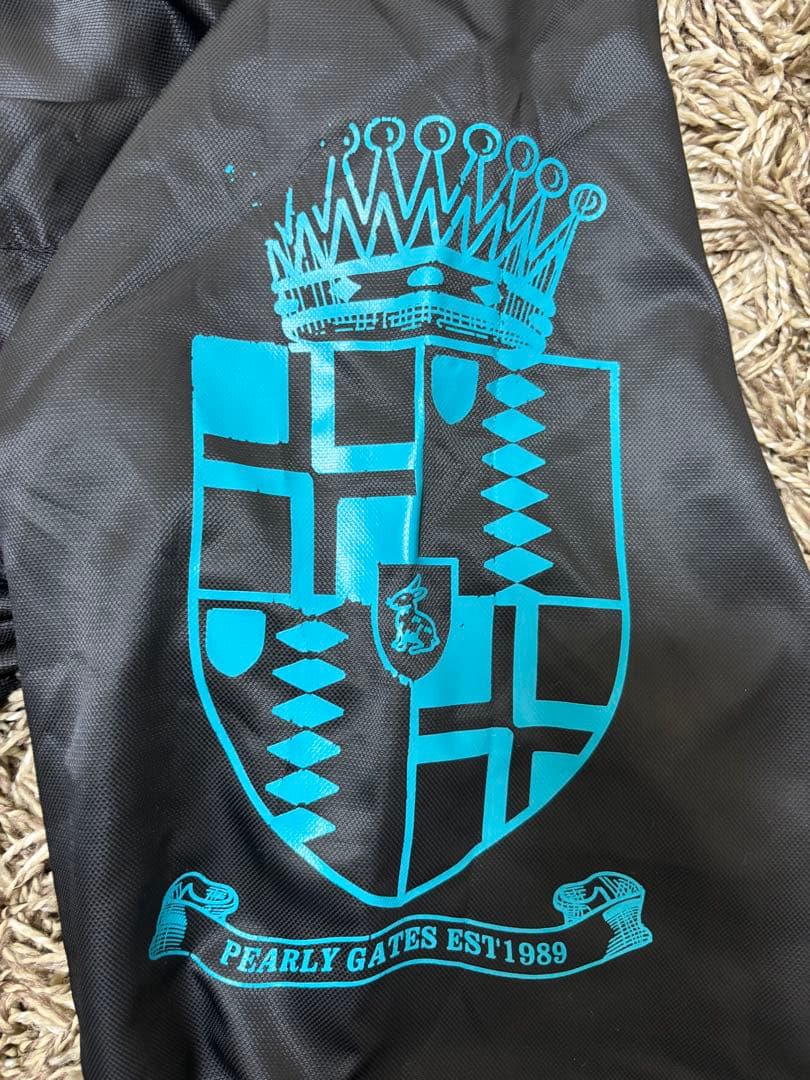 PEARLY GATES ブラック/ターコイズ 長袖スニード/インナー セット4