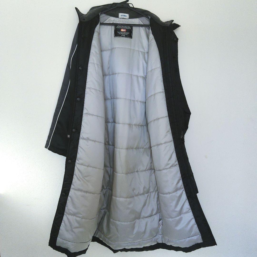 専用 YONEX S ベンチコート　ロングコート ブラック ヒートカプセル