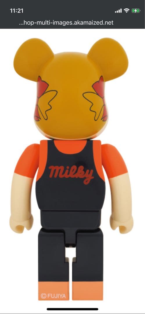 BE@RBRICKペコちゃん コーヒーミルキー 1000％