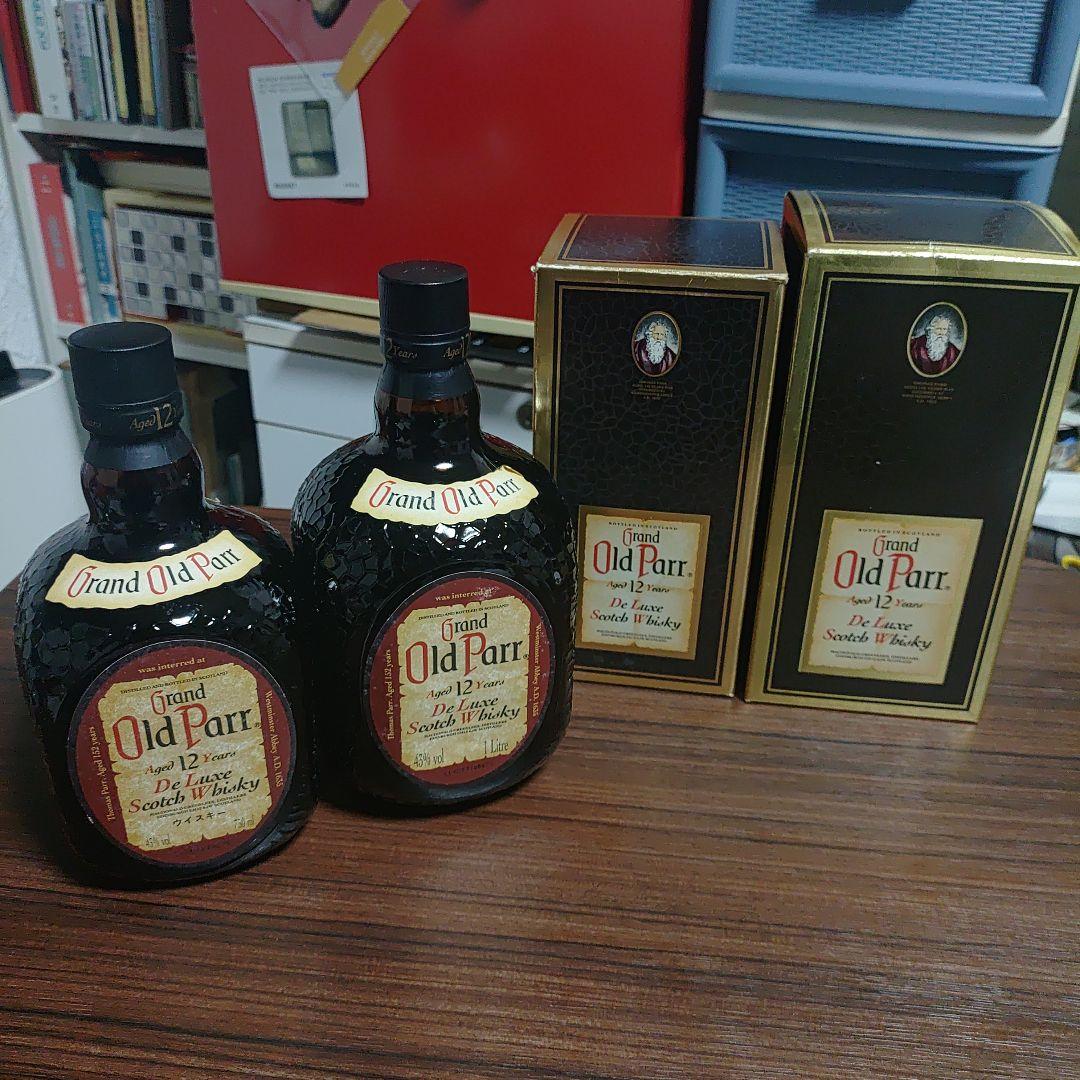 サ*サ様 Grand Old Parr 12年 スコッチウイスキー750mlと1