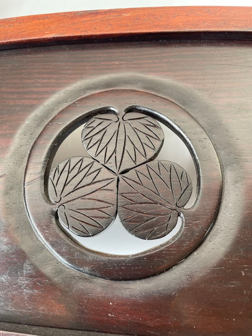 刀掛け　三本掛け　唐木無垢材