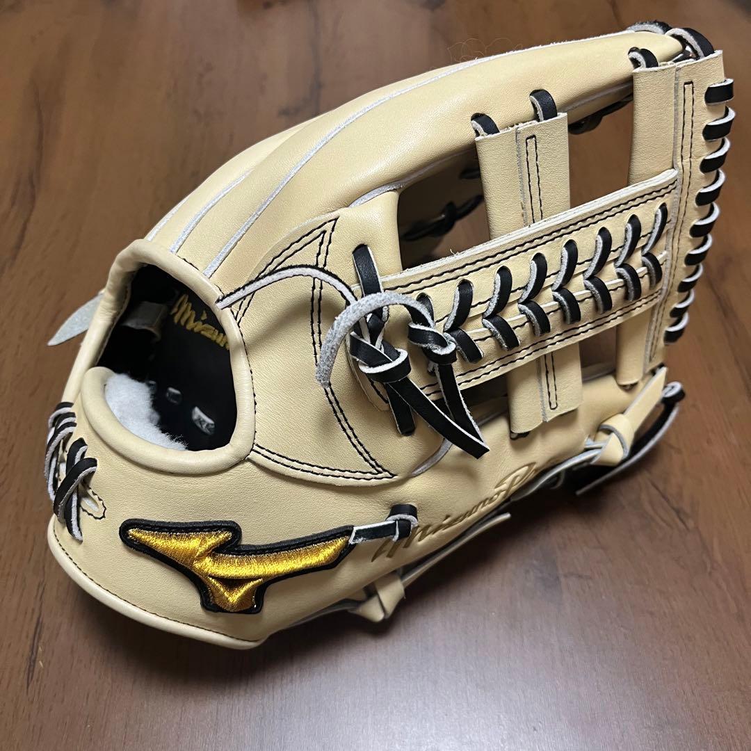 【ほぼ新品】ミズノプロ 硬式グローブ 内野手用