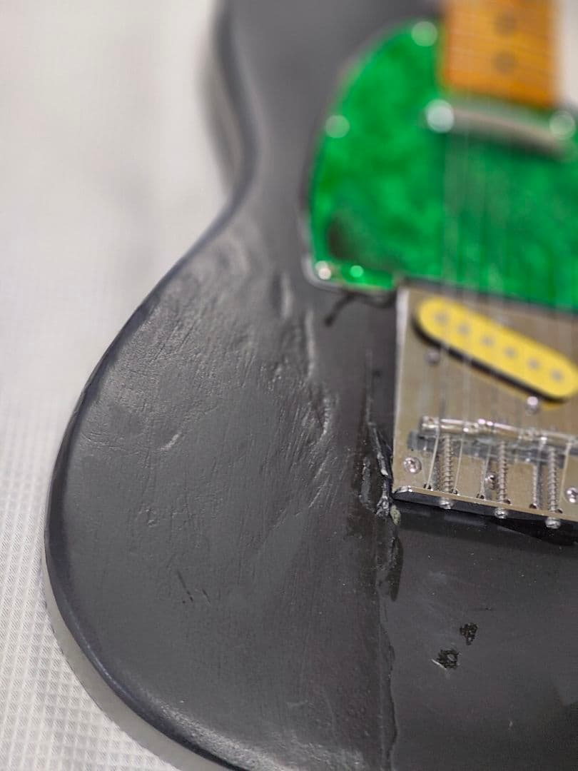 塗装ムラあり用　Blas テレキャスター塗装 村 ありブラック