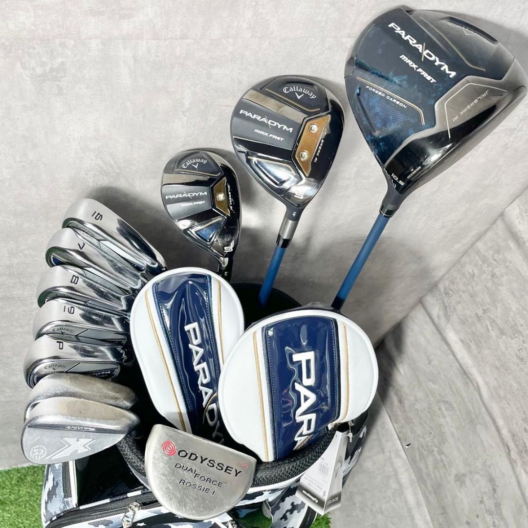 【バッグ新品】キャロウェイ パラダイム ゴルフクラブセット メンズ R 11本