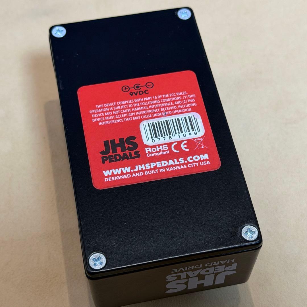 【美品】JHS PEDALS HARD DRIVE エフェクター