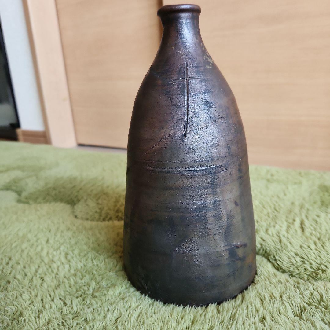 古備前十字窯印の船徳利