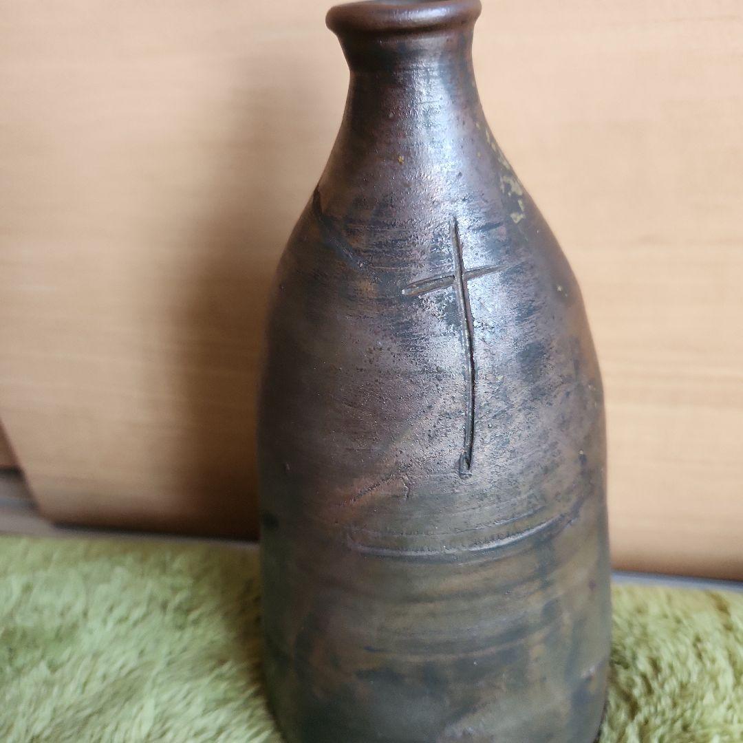 古備前十字窯印の船徳利