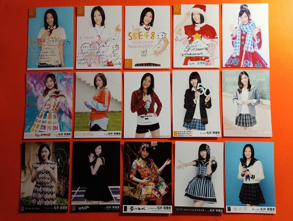 SKE48 松井珠理奈 147枚+α 生写真(管理No.S-119-01)