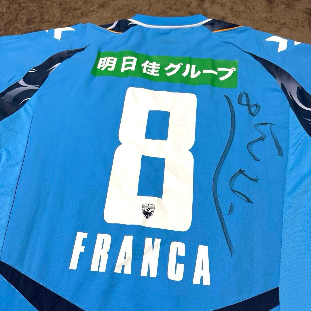 【激レア】横浜FC 2011 ホーム ユニフォーム フランサ 元ブラジル代表