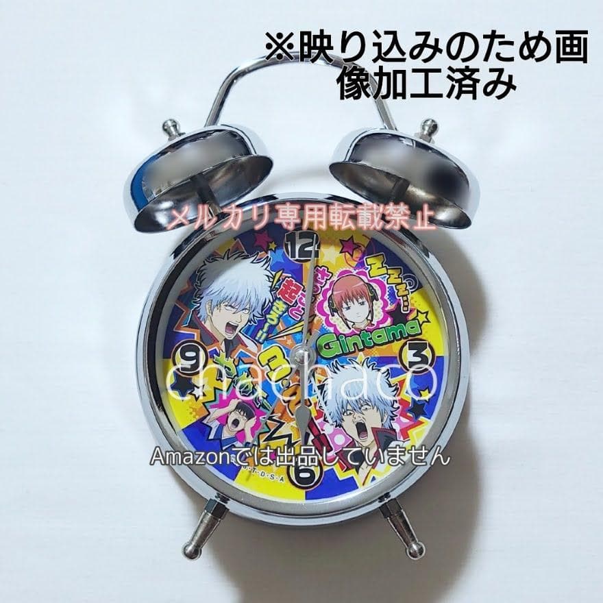 【☆美品☆箱・取説付き】銀魂 坂田銀時 音声入り目覚まし時計 杉田智和