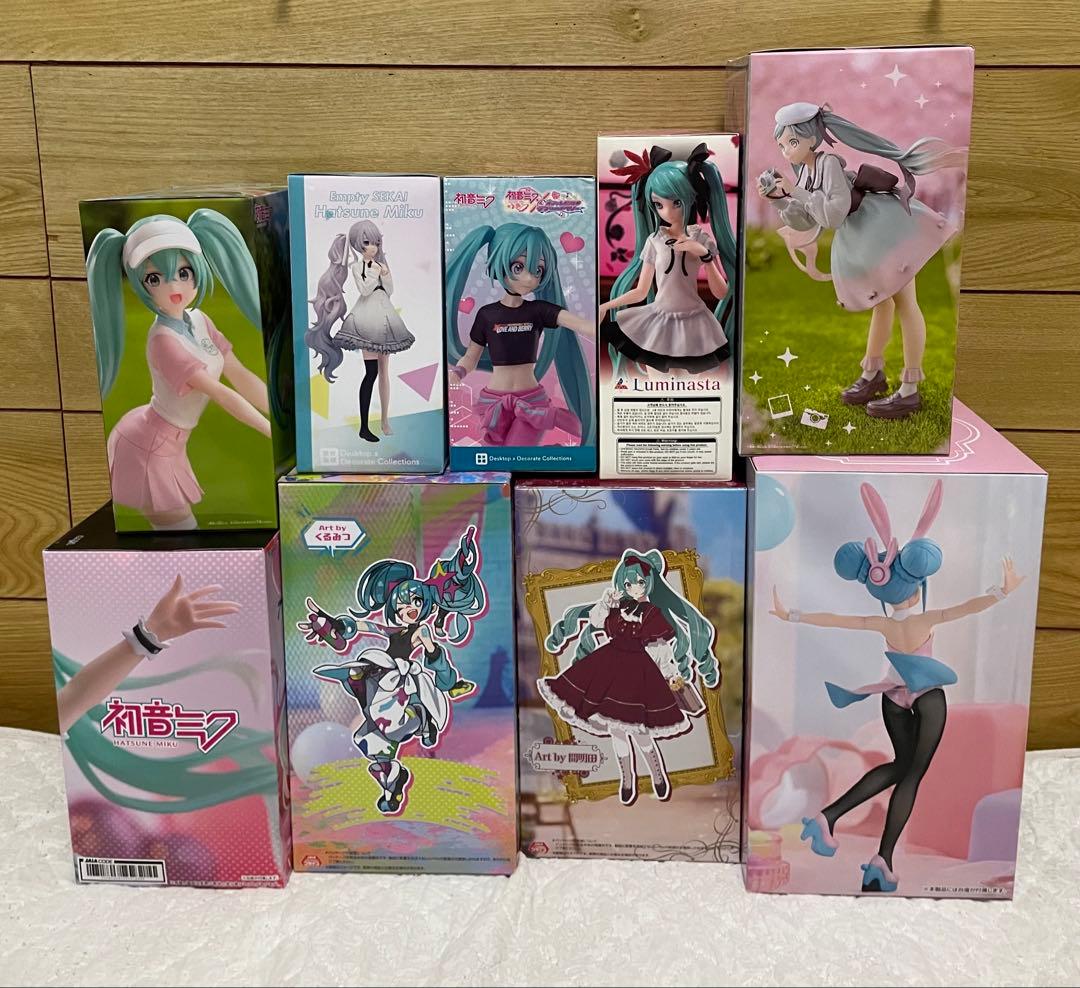 【未開封品】初音ミク フィギュア　まとめ売り