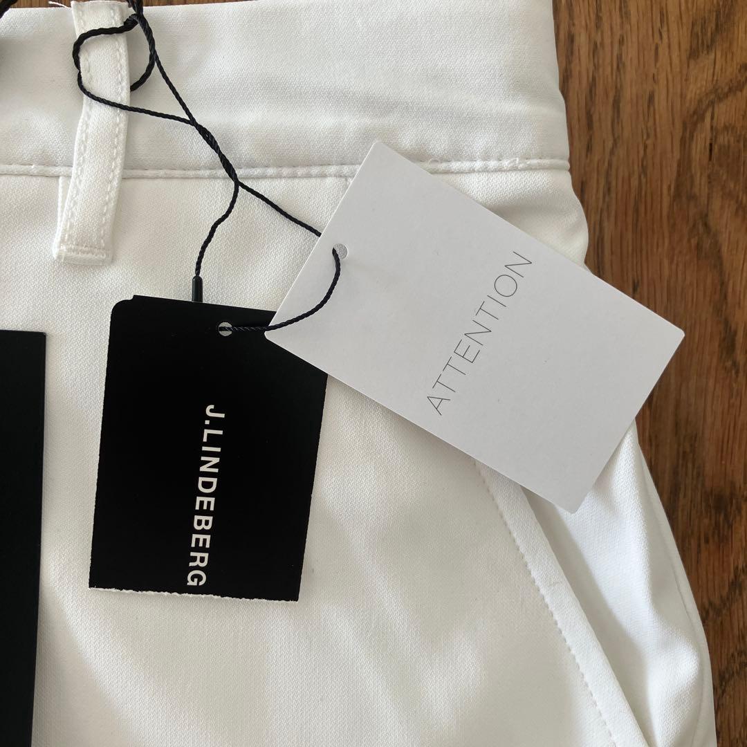 J.Lindeberg ホワイトスカート マイクロストレッチ