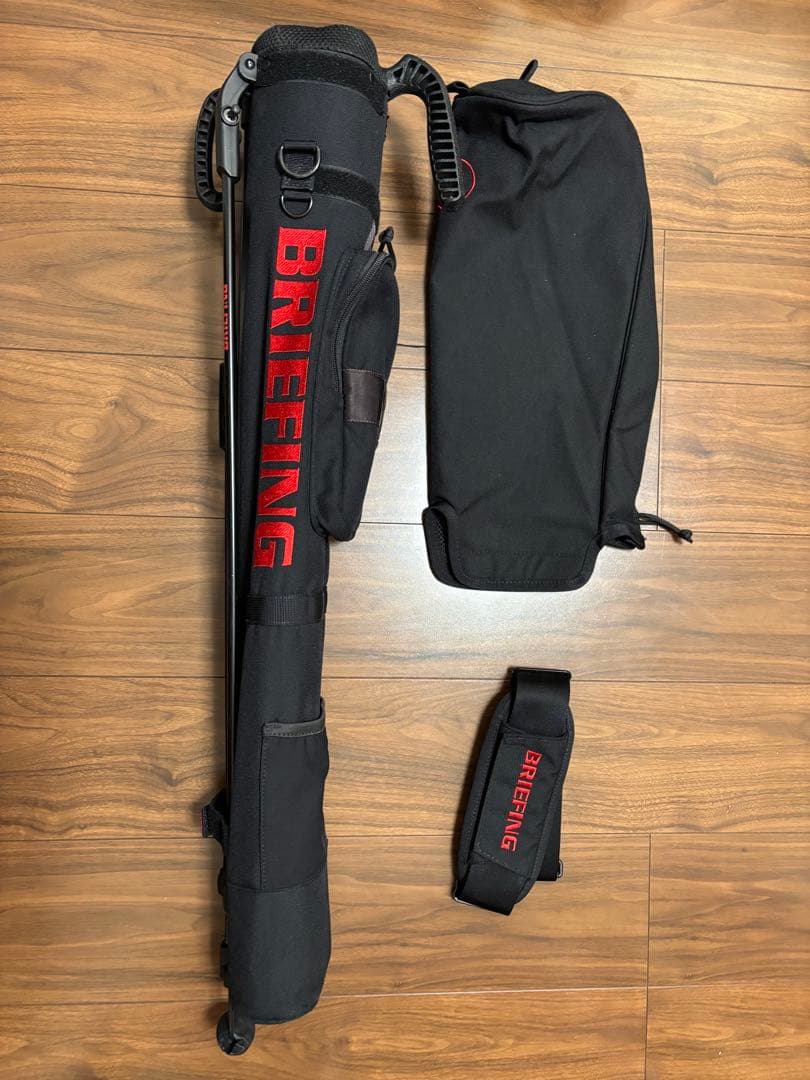 ブリーフィング セルフスタンドバッグ ブラック　キャディバッグ