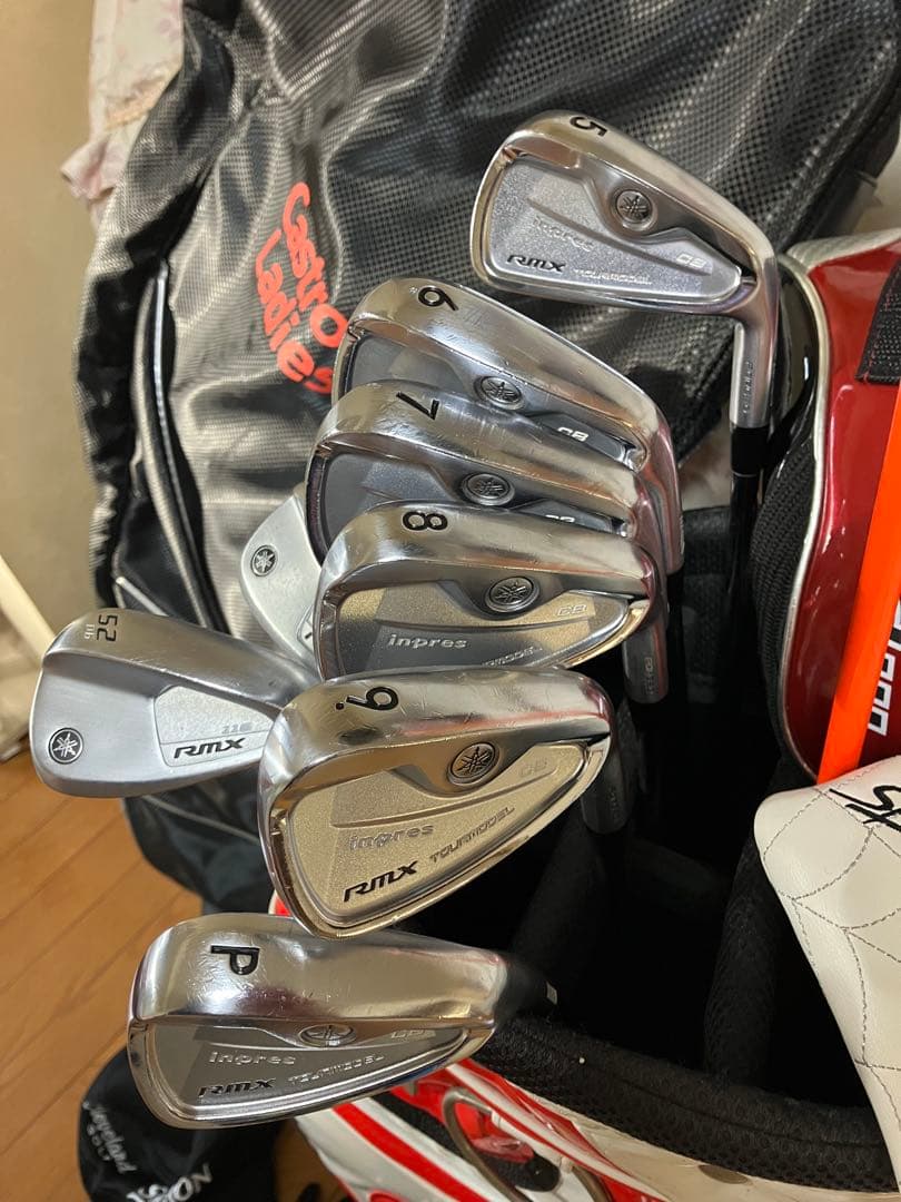 メンズ　右　ヤマハ　インプレス　RMX ゴルフクラブセット ゴルフバッグ　希少