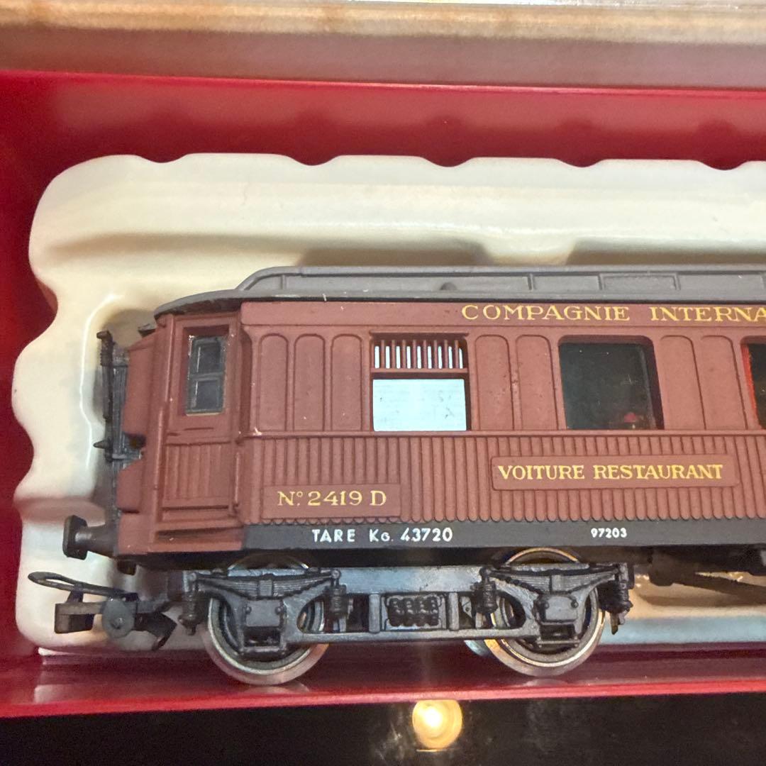 Rivarossi HOゲージ CIWL 食堂車 オリエント急行 元箱付き