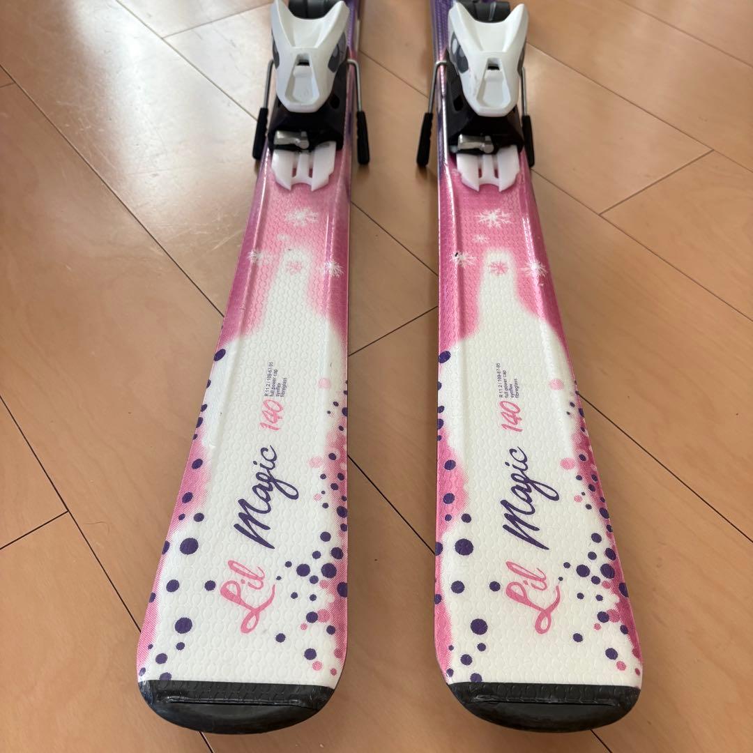 エラン　Elan リルマジック　Lil Magic 140cm スキー板　ピンク