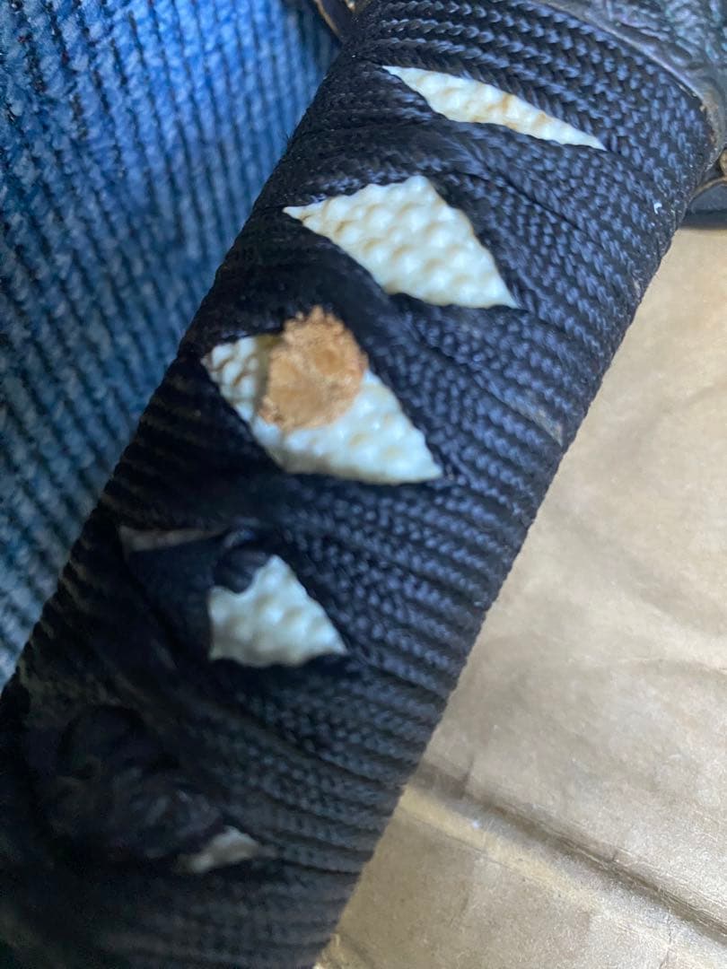 【鞘希少柄‼️】日本刀模造刀　大刀小刀台座セット