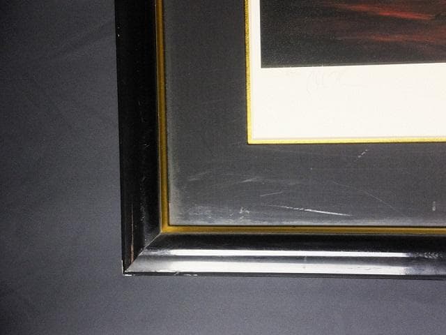 《引取限定》ラッセン　直筆サイン『シー ビジョン』手描きリマーク付 1127G