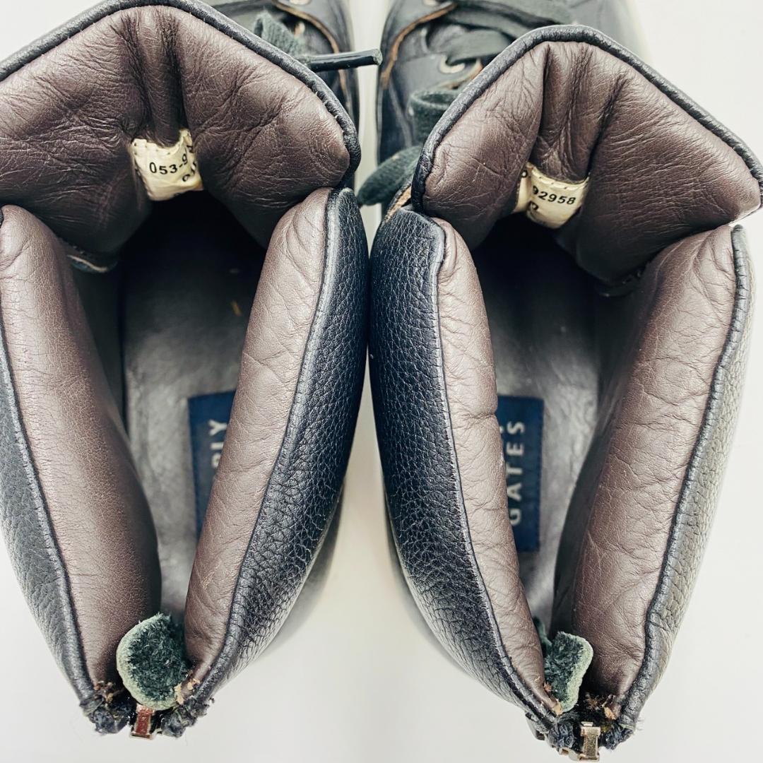 PEARLY GATES ゴルフシューズ ハイカット レースアップ バックジップ