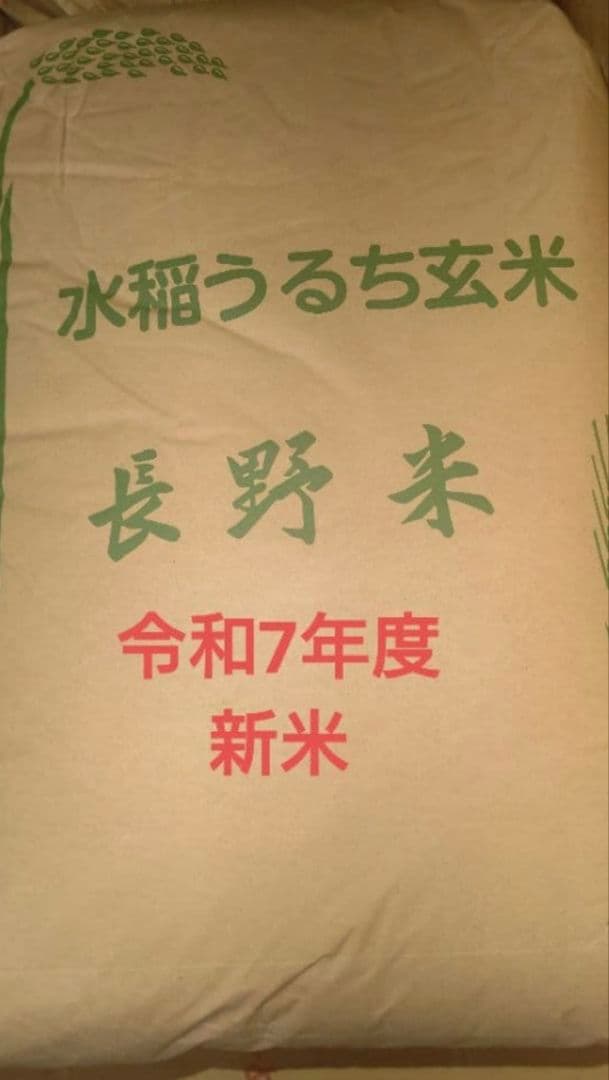 長野県産 令和7年度米 新米